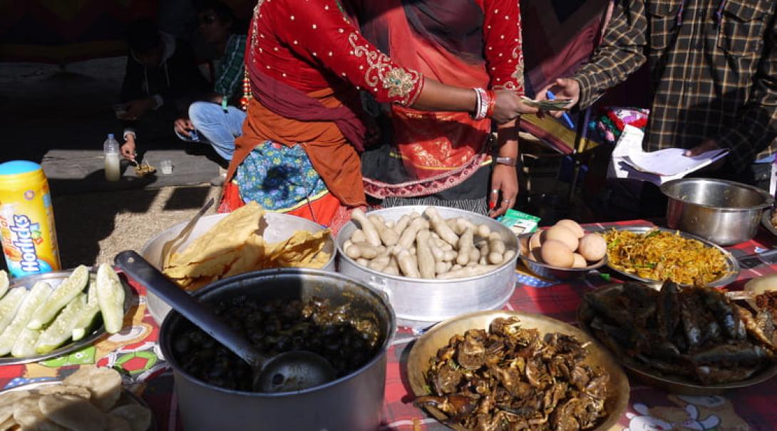 Nepal's delicious street food