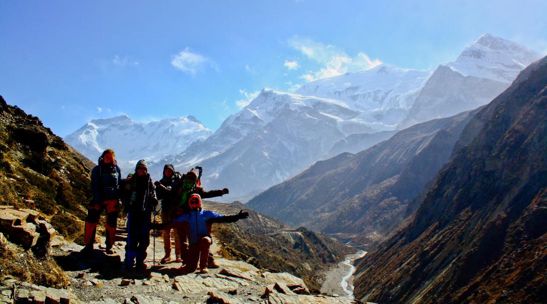 Travelers in Nepal