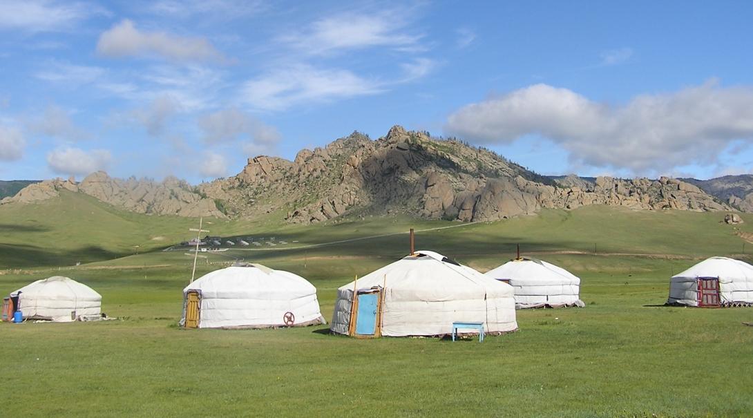 Terelj National Park is where Projects Abroad volunteers will live and work with Nomads in Mongolia.