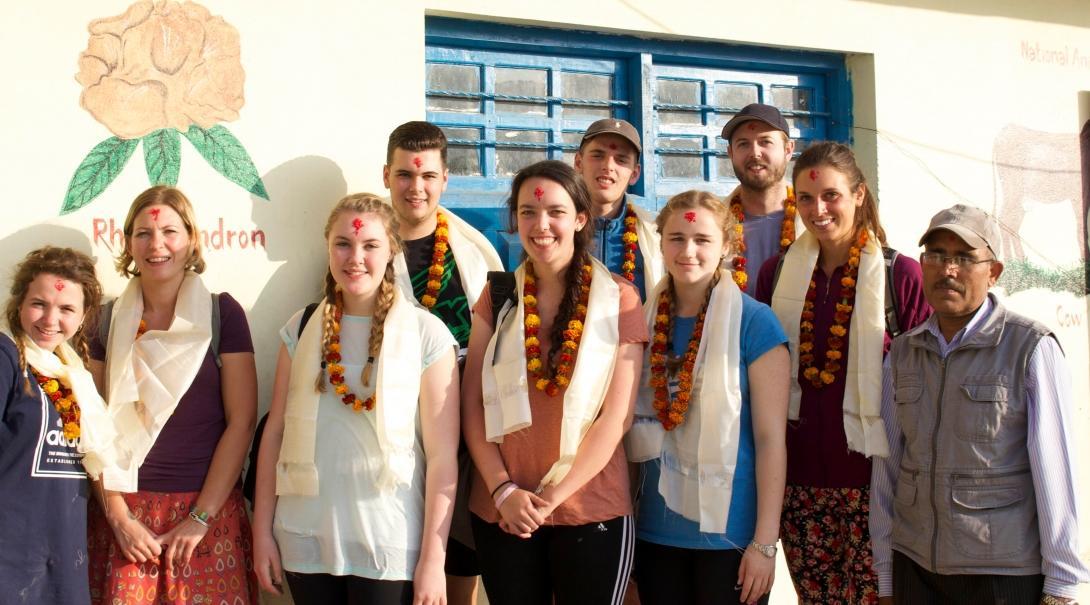 Teenagers gain medical work experience and learn about local culture in Nepal