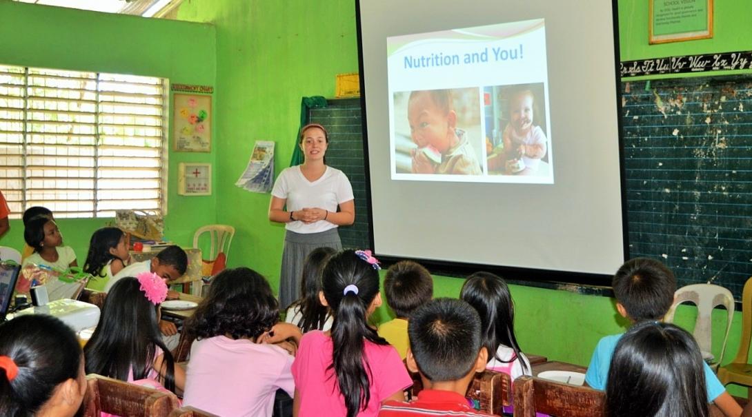 A nutrition presentation given on our medical internship for teenagers in the Philippines