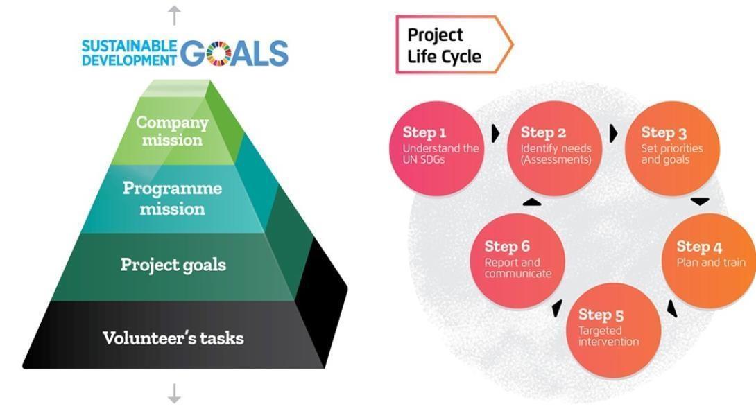 Management Plans with clear goals help to structure the work of the volunteers at Projects Abroad