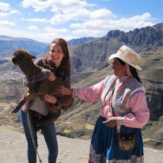Emma S in Peru