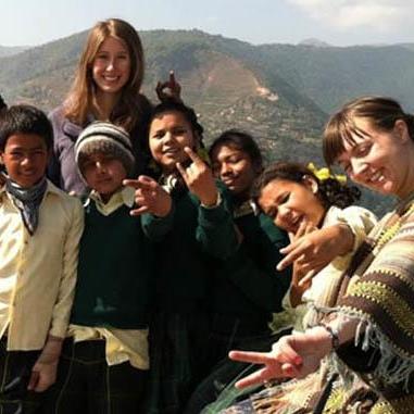 Emma A C in Nepal