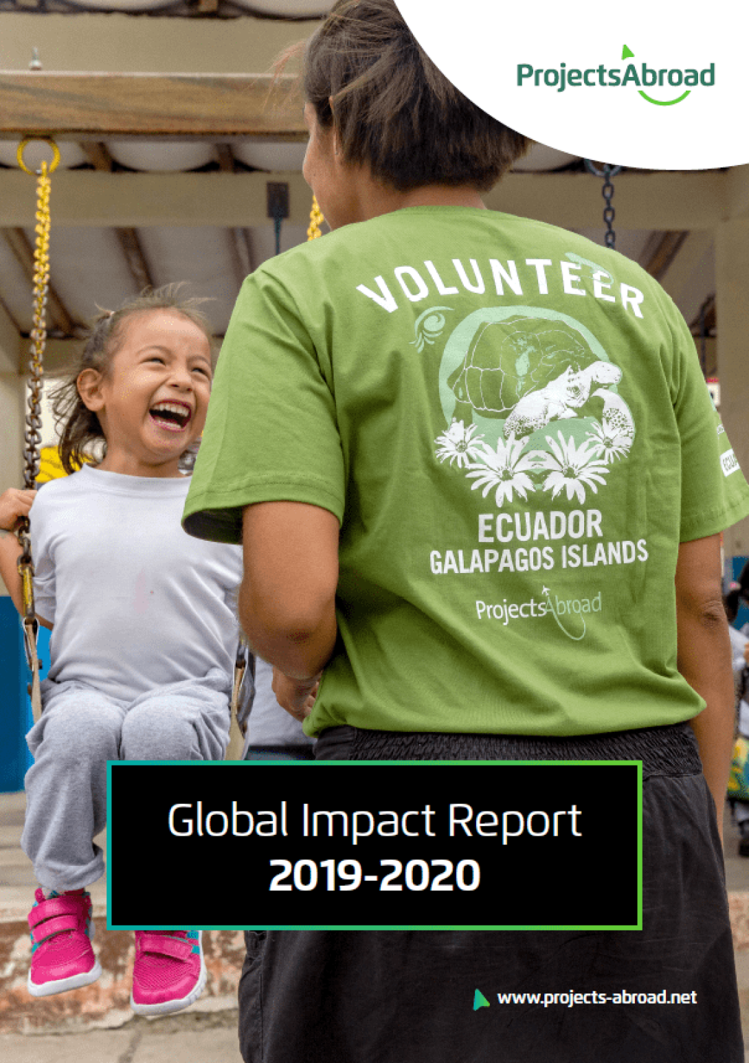 Front cover of the Impact Report 2019-2020